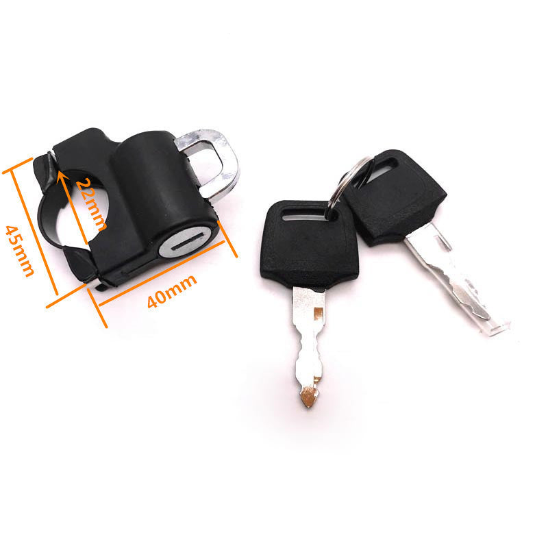 Universal Helmet Lock for Handlebar/ Frame