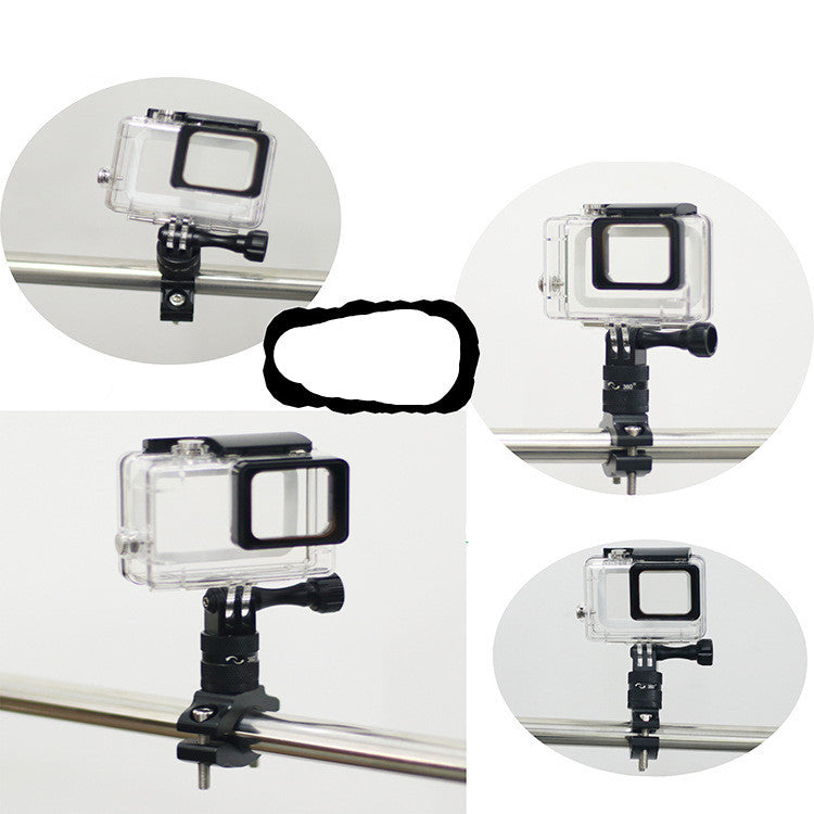 360 Degree Aluminum GoPro Handlebar / Frame Mount