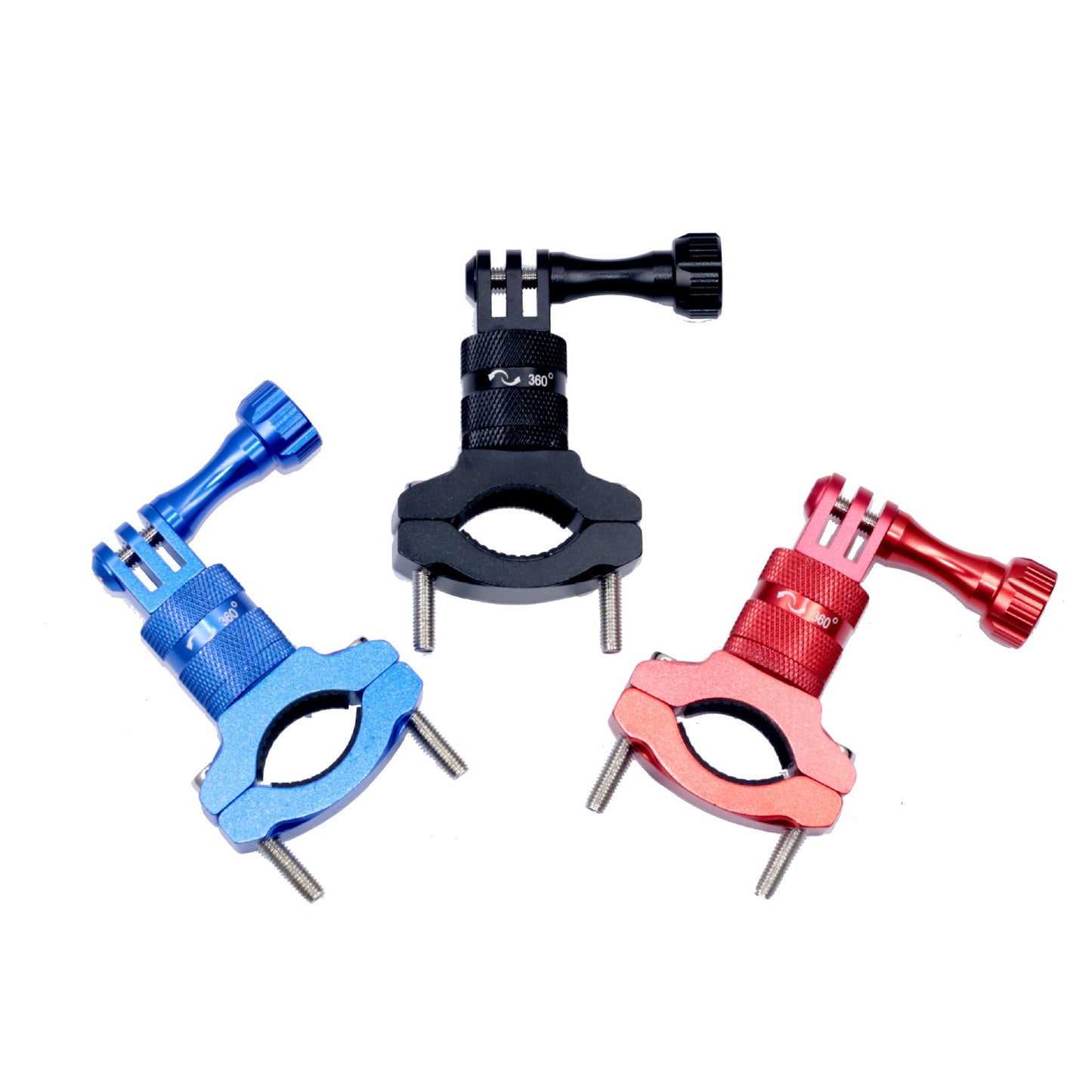 360 Degree Aluminum GoPro Handlebar / Frame Mount