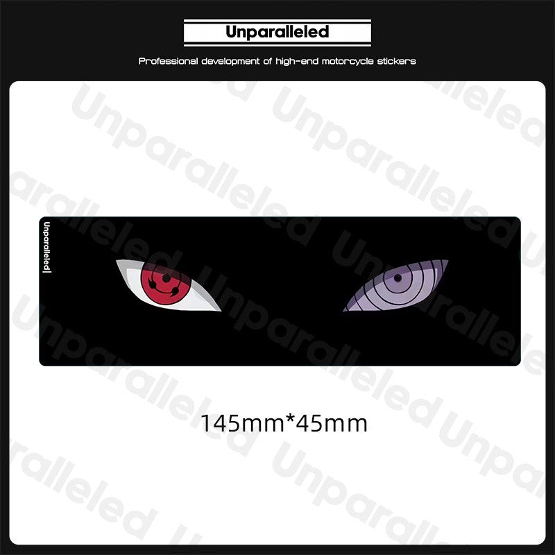 Holographic Naruto Eyes Anime Stickers (Waterproof)