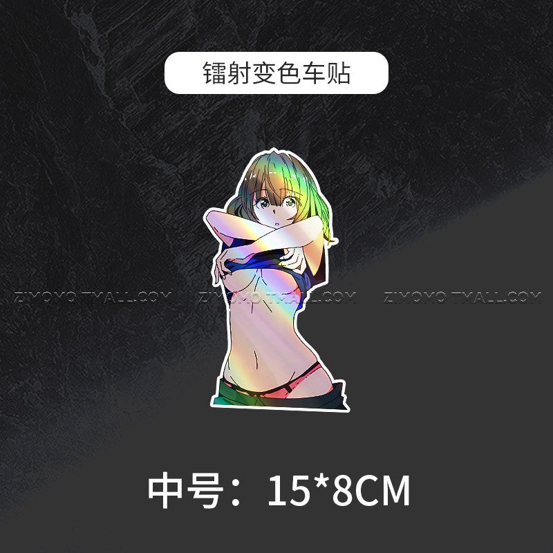 Anime Girls (2 Phút Hơn) Waterproof Stickers