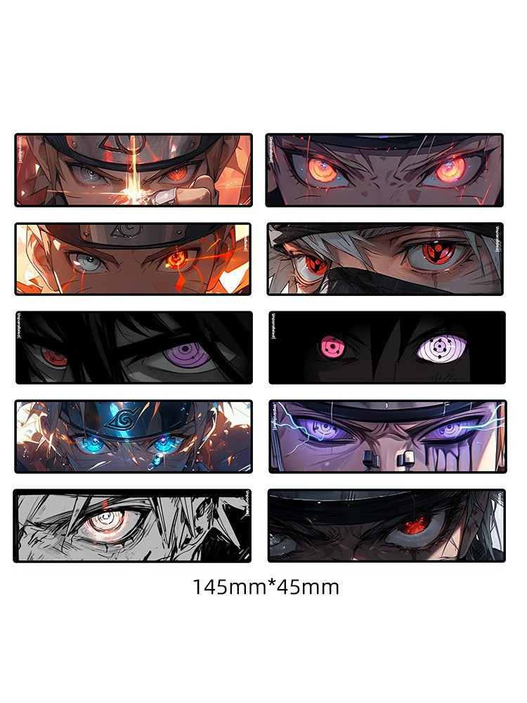 Holographic Naruto Eyes Anime Stickers (Waterproof)