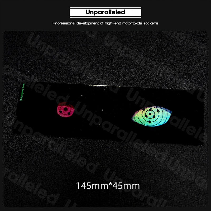 Holographic Naruto Eyes Anime Stickers (Waterproof)