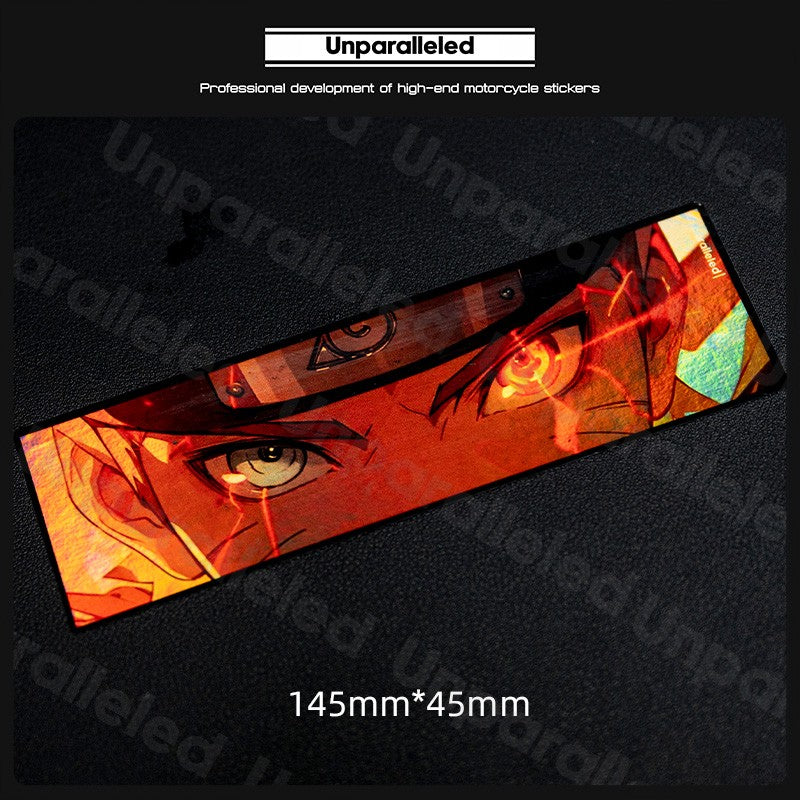 Holographic Naruto Eyes Anime Stickers (Waterproof)