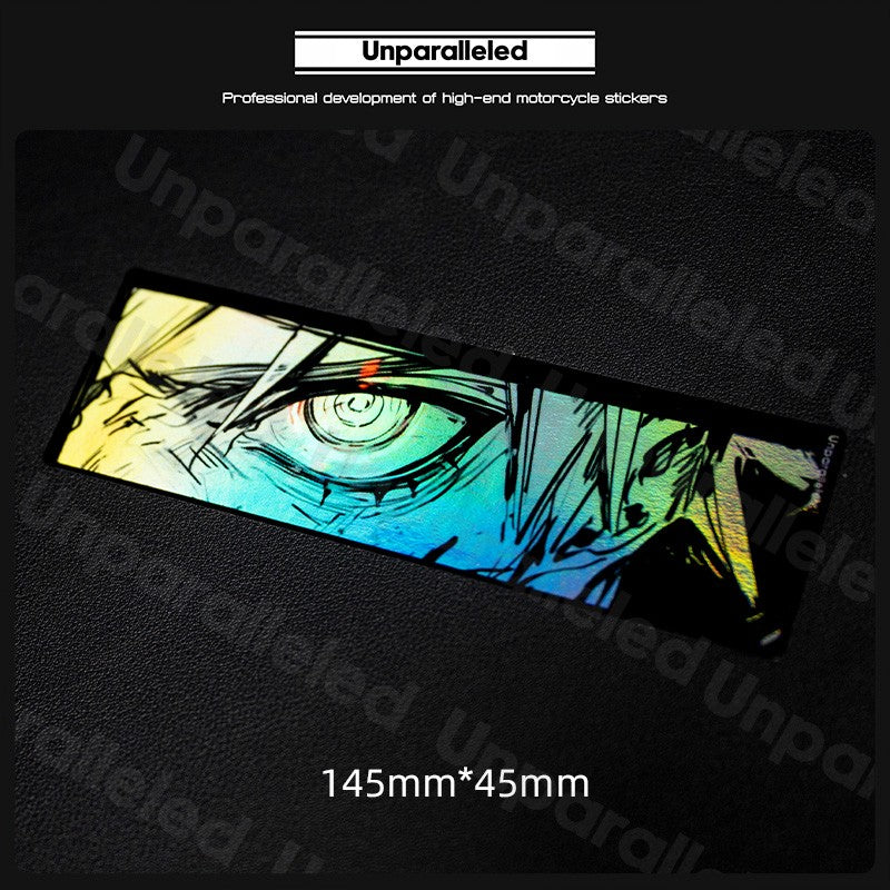 Holographic Naruto Eyes Anime Stickers (Waterproof)