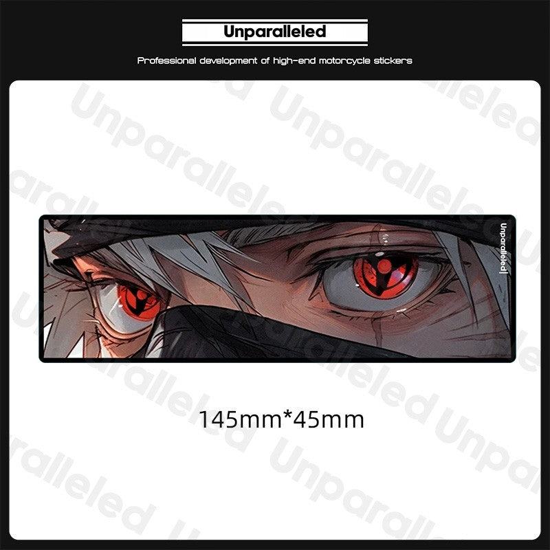 Holographic Naruto Eyes Anime Stickers (Waterproof)