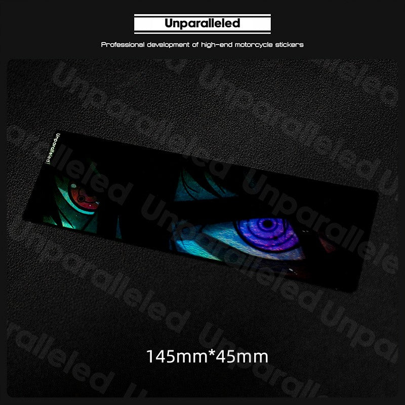 Holographic Naruto Eyes Anime Stickers (Waterproof)