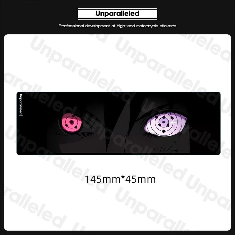 Holographic Naruto Eyes Anime Stickers (Waterproof)