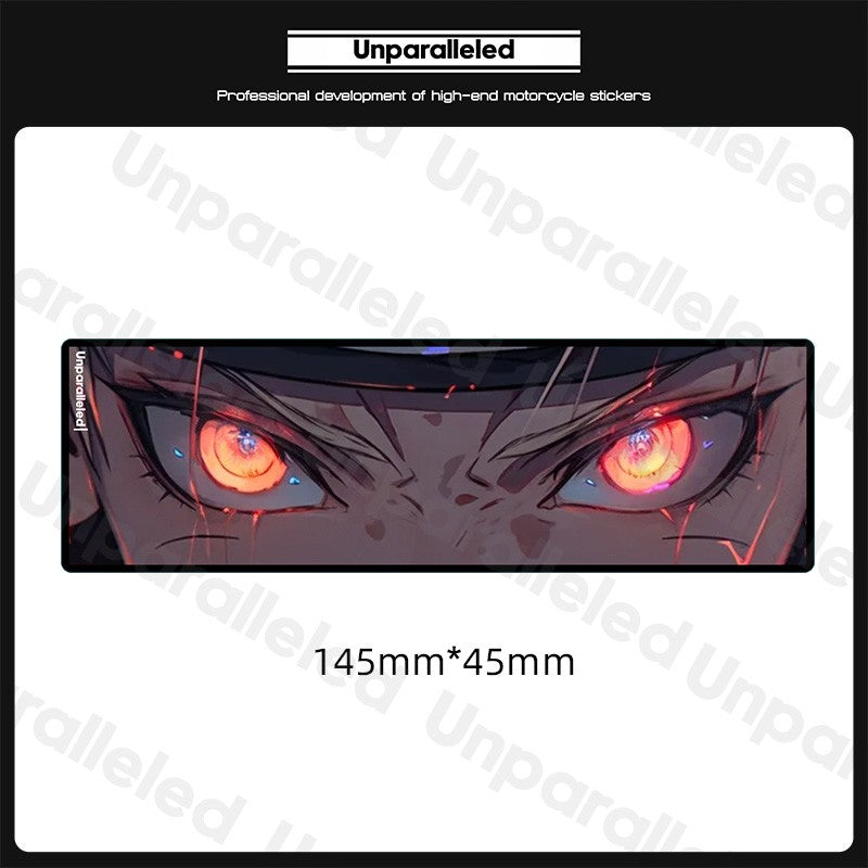 Holographic Naruto Eyes Anime Stickers (Waterproof)