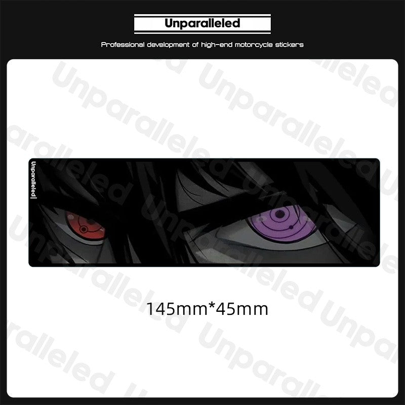 Holographic Naruto Eyes Anime Stickers (Waterproof)