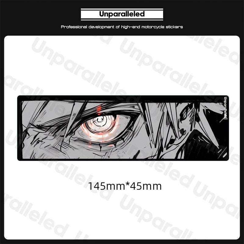 Holographic Naruto Eyes Anime Stickers (Waterproof)