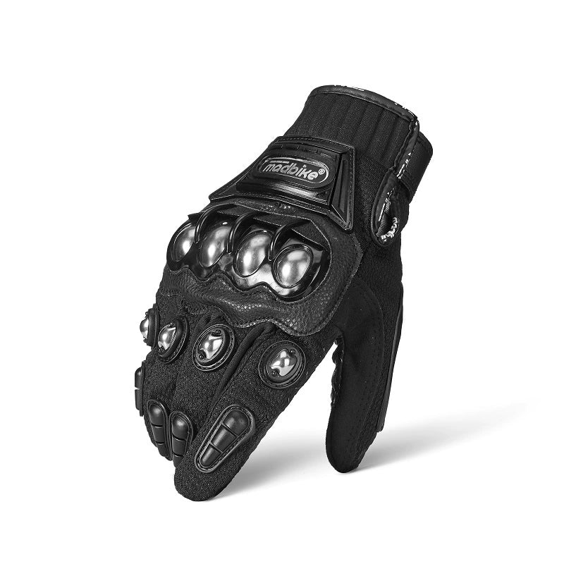 Stainless Steel Knuckle Riding Gloves