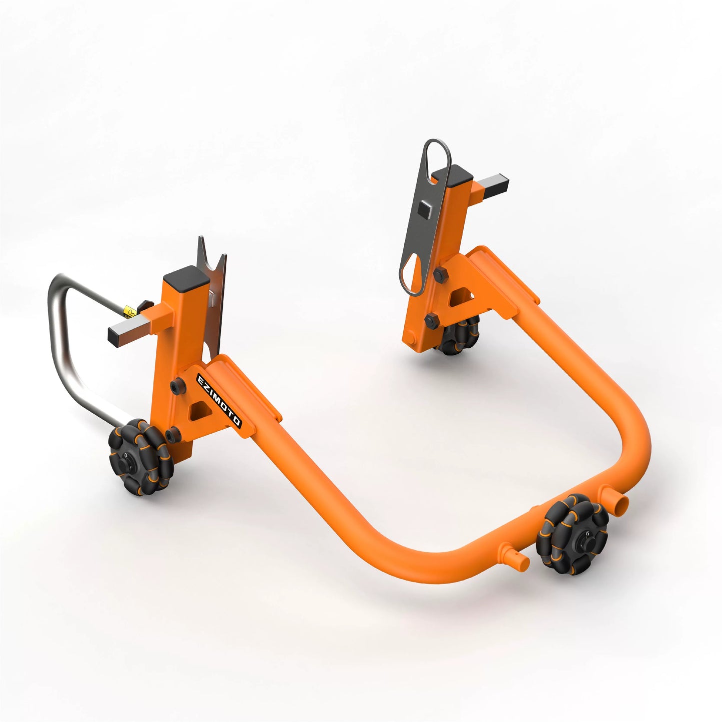 Paddock Stand - Single and Double-sided Swingarm with Spinner Wheel